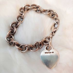 Tiffany & Co. Silver Heart Bracelet
